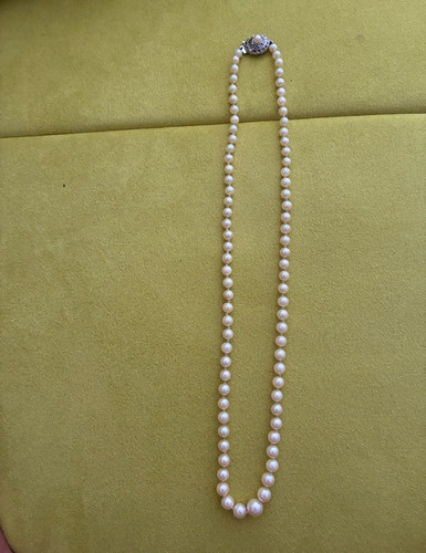 White pearl beaded - white,